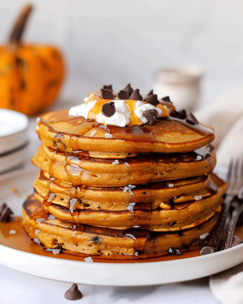 Pumpkin Chocolate Chip Pancakes: The Best Cozy Fall Breakfast
