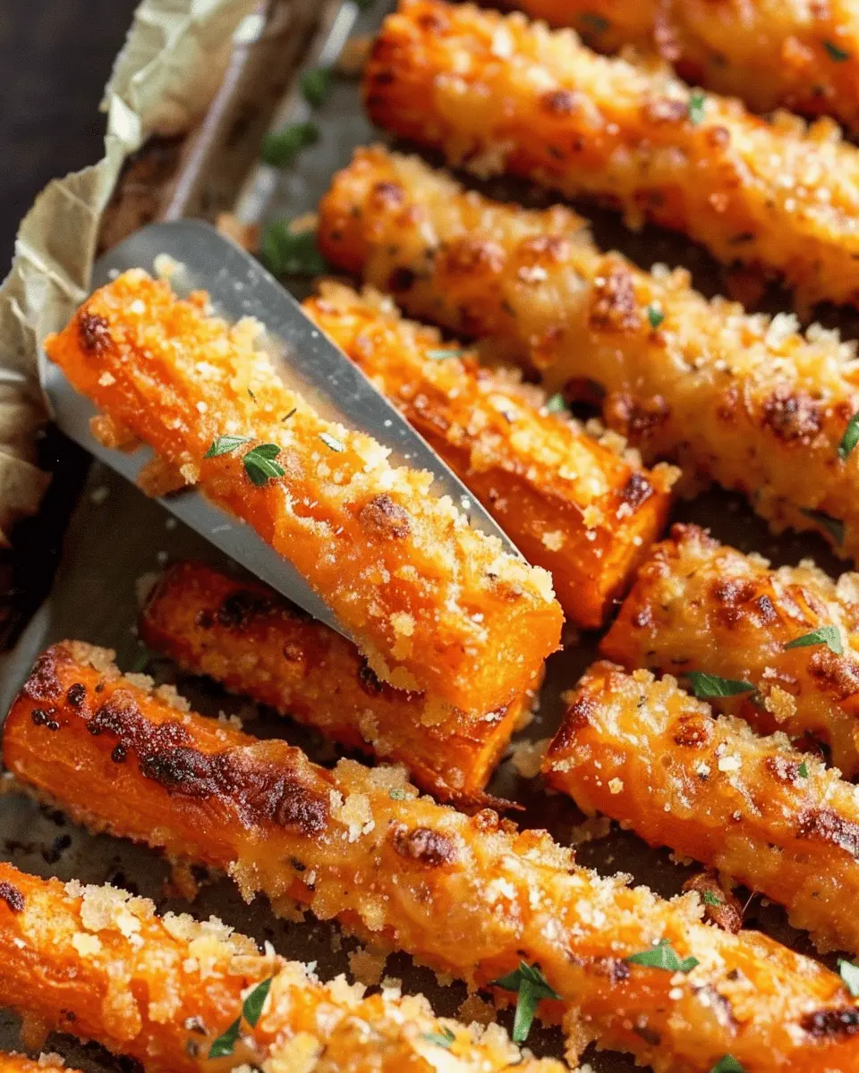 Crispy Parmesan Carrots: Easy Oven-Roasted Deliciousness
