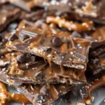 Salted Caramel Pretzel Bark