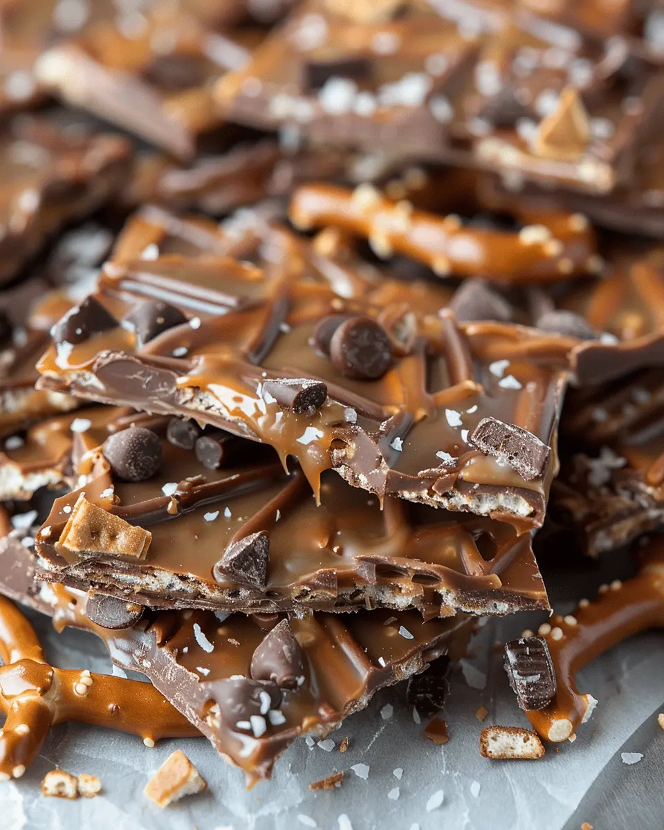 Salted Caramel Pretzel Bark: The Best Easy Indulgence at Home