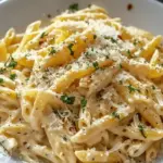 One Pot Creamy Garlic Pasta (Just 20 Minutes!)
