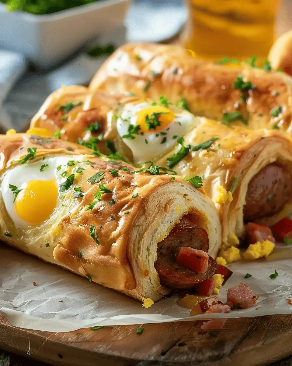 Sausage Egg Breakfast Roll: The Easy, Savory Morning Delight