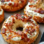 Zesty Bacon Cream Cheese Bagels