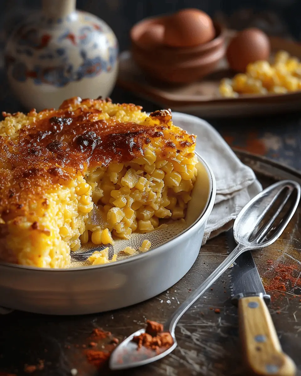 Ruths Chris Corn Pudding Recipe: Easy Twist with Turkey Bacon