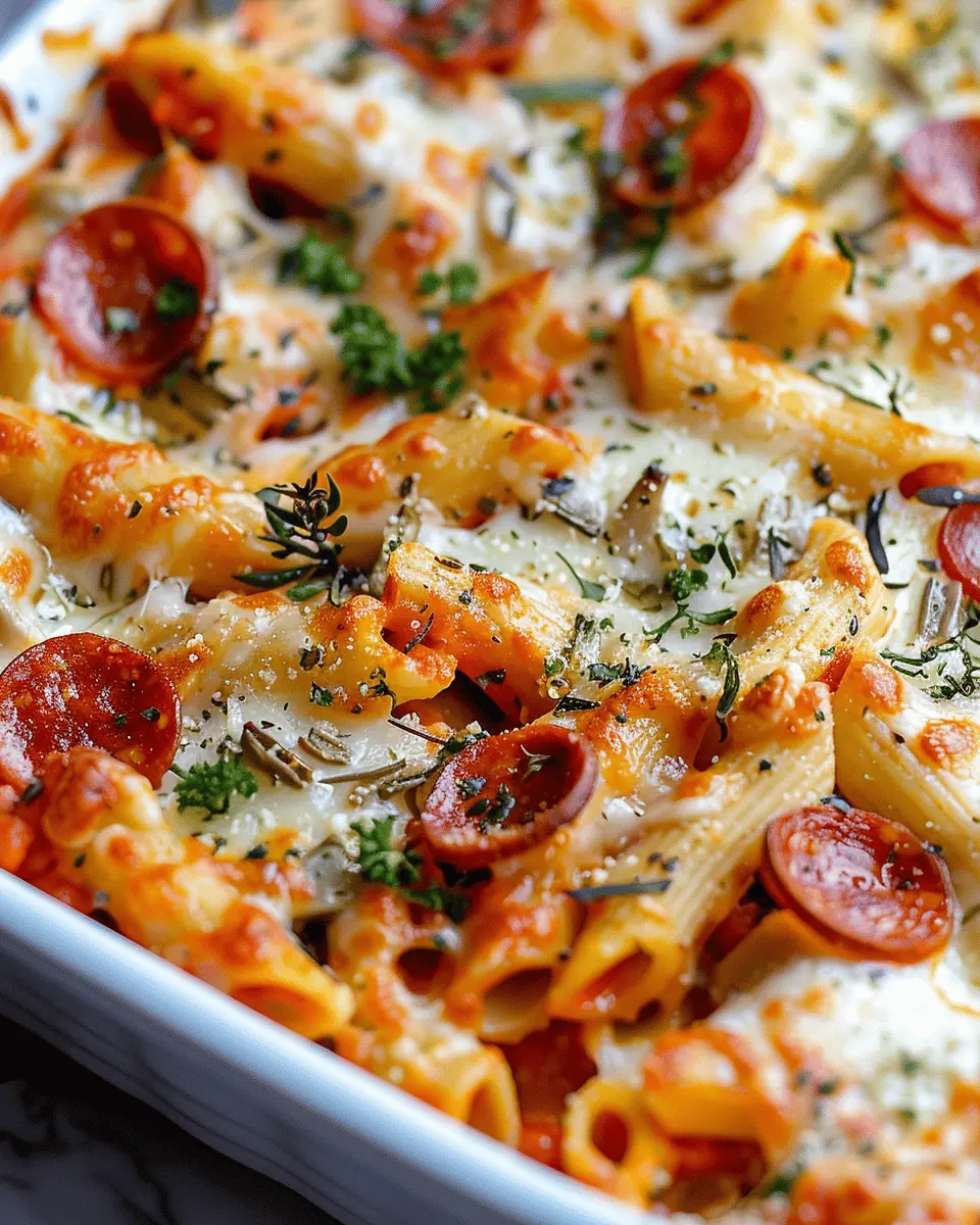 Cottage Cheese Pizza Pasta Bake: A Healthy Indulgence for All