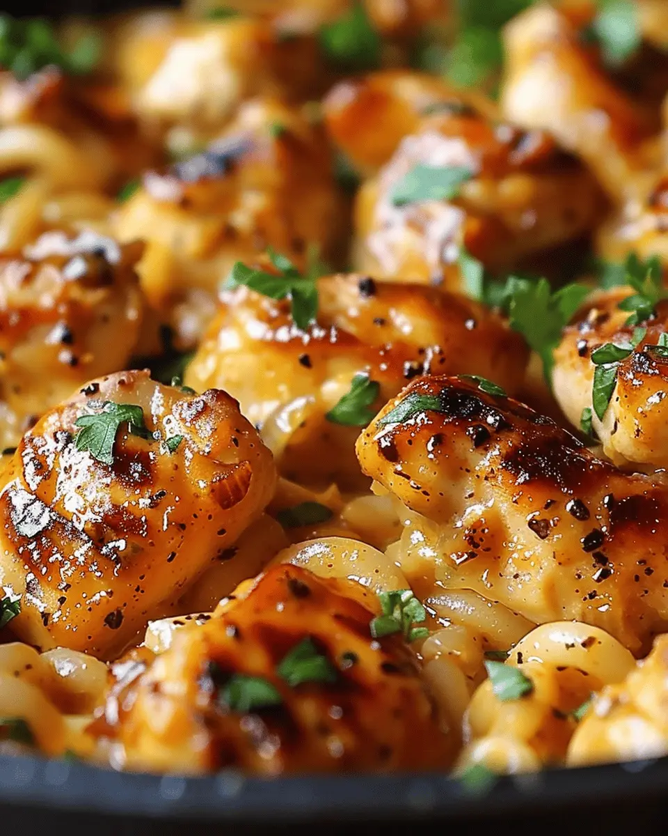 Cheesy Cajun Garlic Chicken: Easy Comfort Food Delight at Home