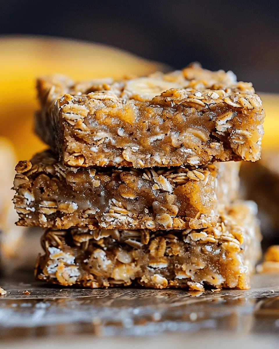 Banana Oatmeal Bars: Easy, Delicious Treats for Everyone