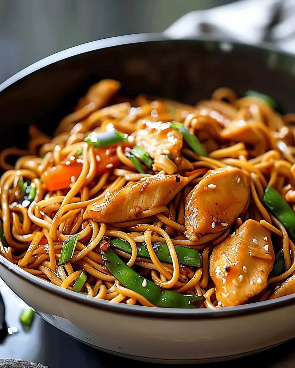 Chicken Lo Mein Recipe: Easy and Flavorful Twist for Home Chefs