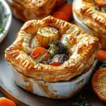 Roasted Autumn Vegetable Pot Pies