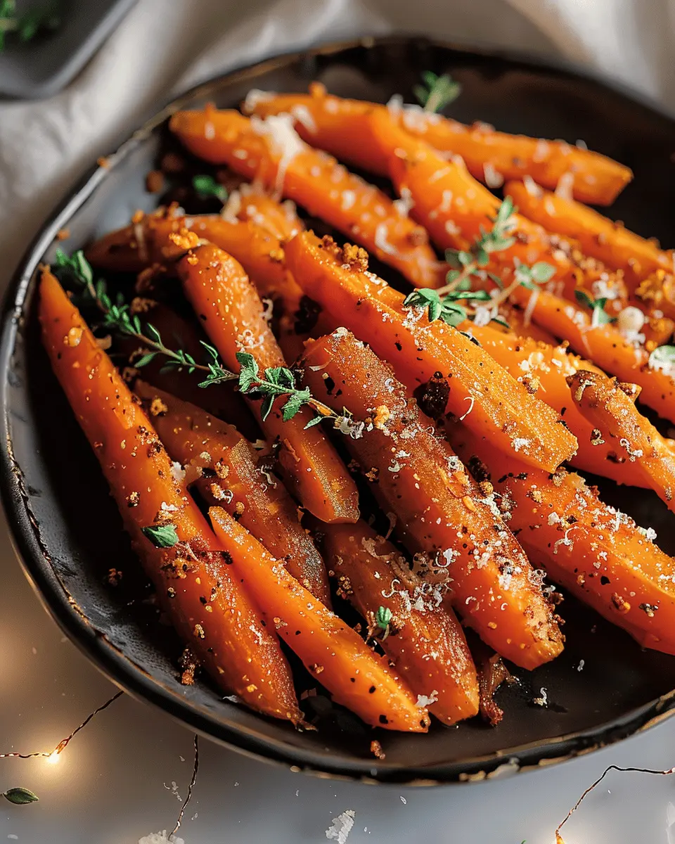 Roasted Garlic and Parmesan Carrots: The Best Savory Side Dish