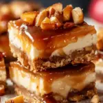 Caramel Apple Cheesecake Bars