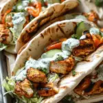 Sheet Pan Chicken Pitas with Herby Ranch