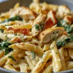 Chicken Spinach Penne