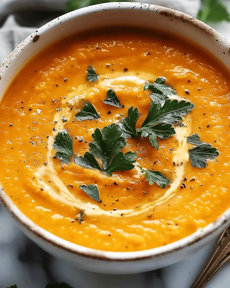 Creamy Healthy Carrot Soup: A Joyful Twist with Turkey Bacon