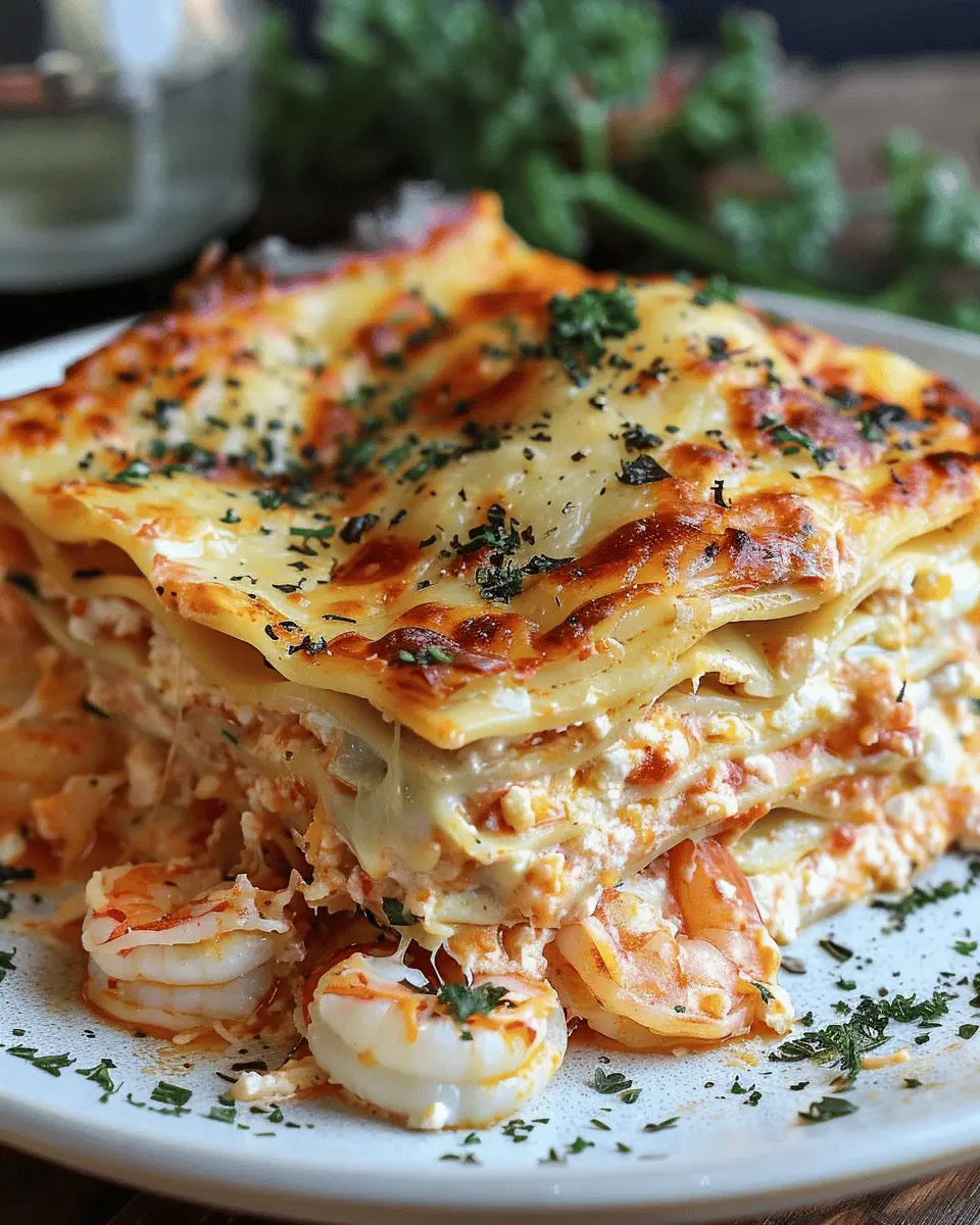 Shrimp Crab Lasagna: An Indulgent Twist on Comfort Food