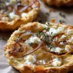 Caramelized Onion and Goat Cheese Tarts