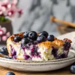Blueberry Cottage Cheese Breakfast Bake
