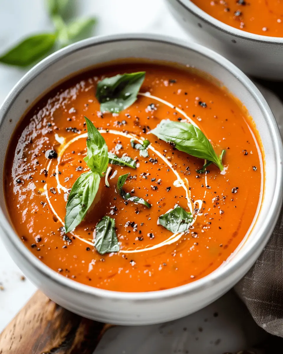 Creamy Cottage Cheese Tomato Soup: Indulge in Comfort Food Bliss