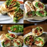 Gourmet BLT Wraps with Secret Sauce