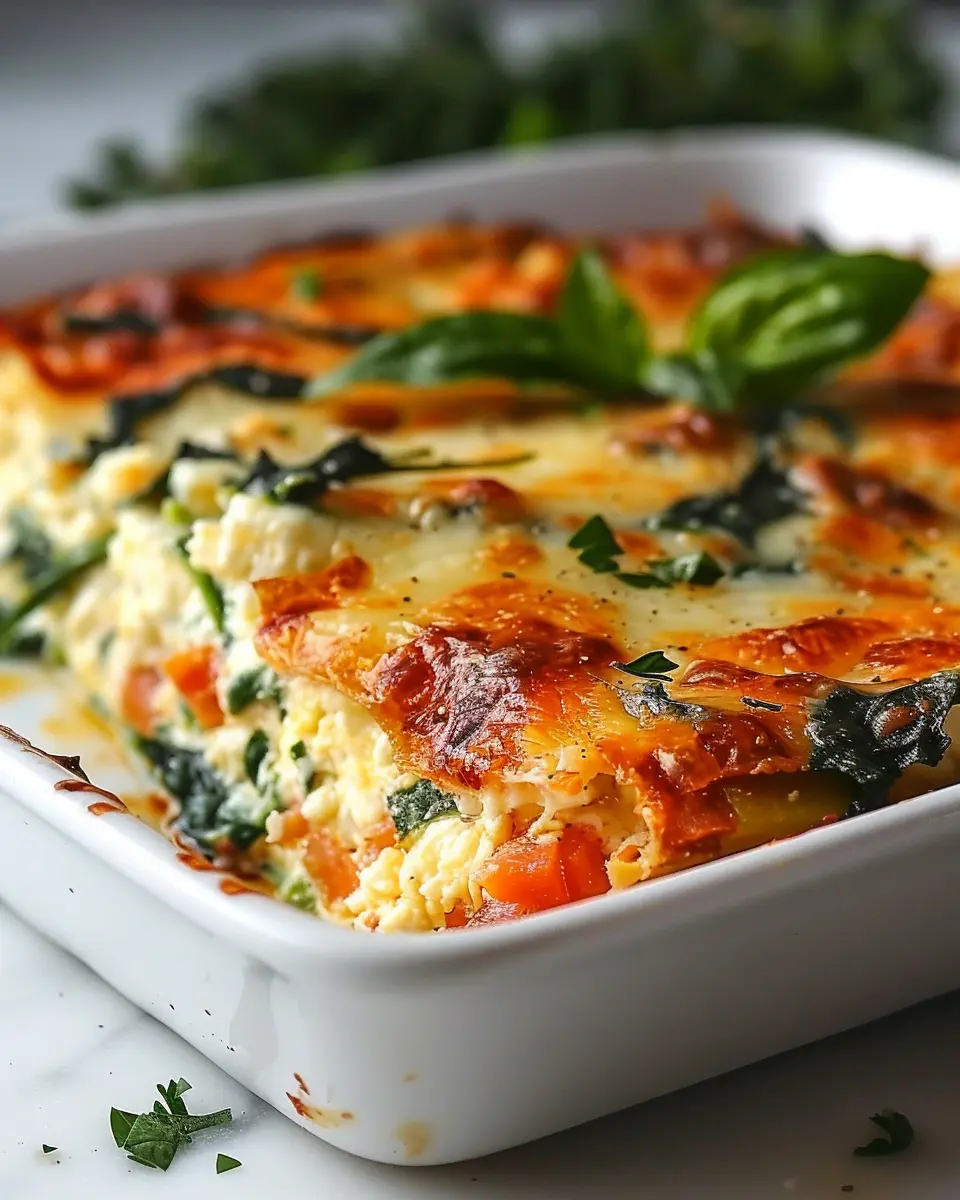 Cottage Cheese and Veggie Bake: A Healthy, Easy Delight
