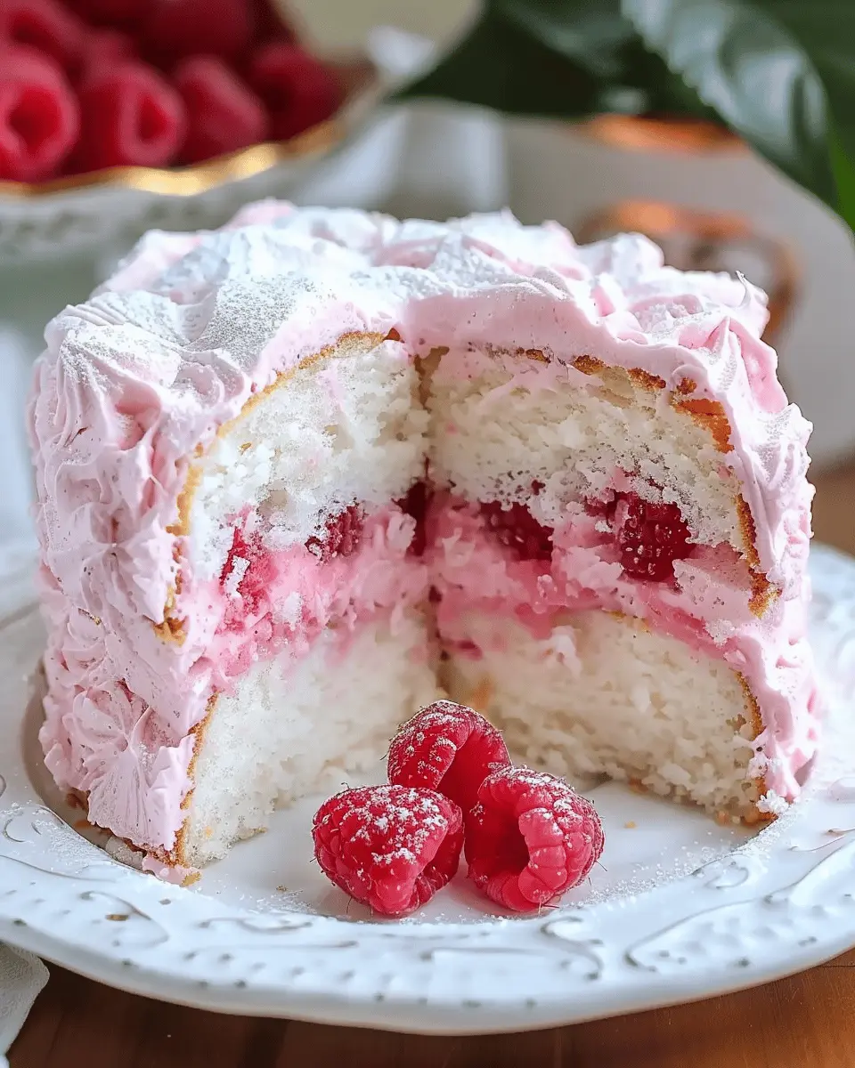 Raspberry Angel Food Cake: The Easy Indulgence You’ll Love