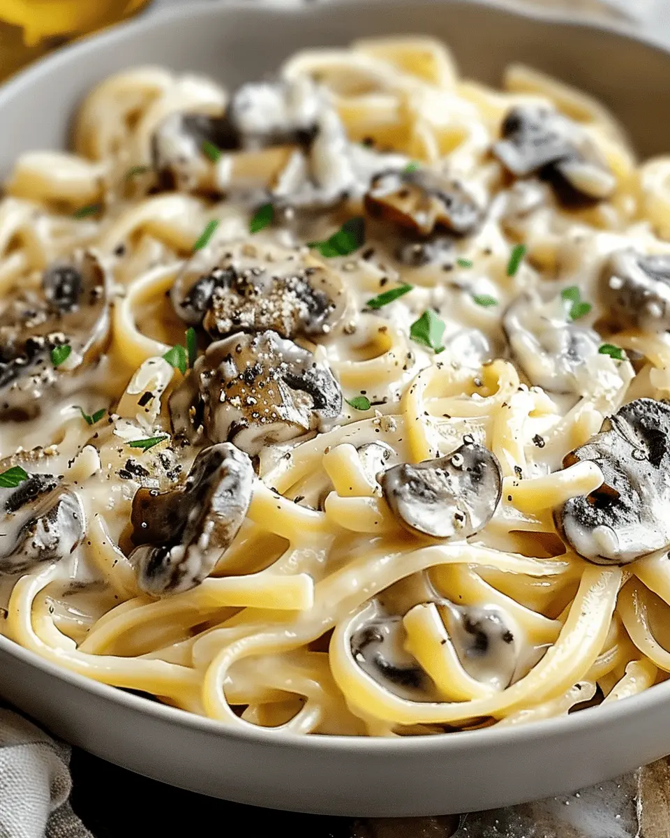 Creamy Mushroom Gruyere Pasta: Indulgent Flavor for Any Night