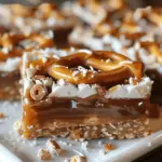 Salted Caramel Pretzel Bars