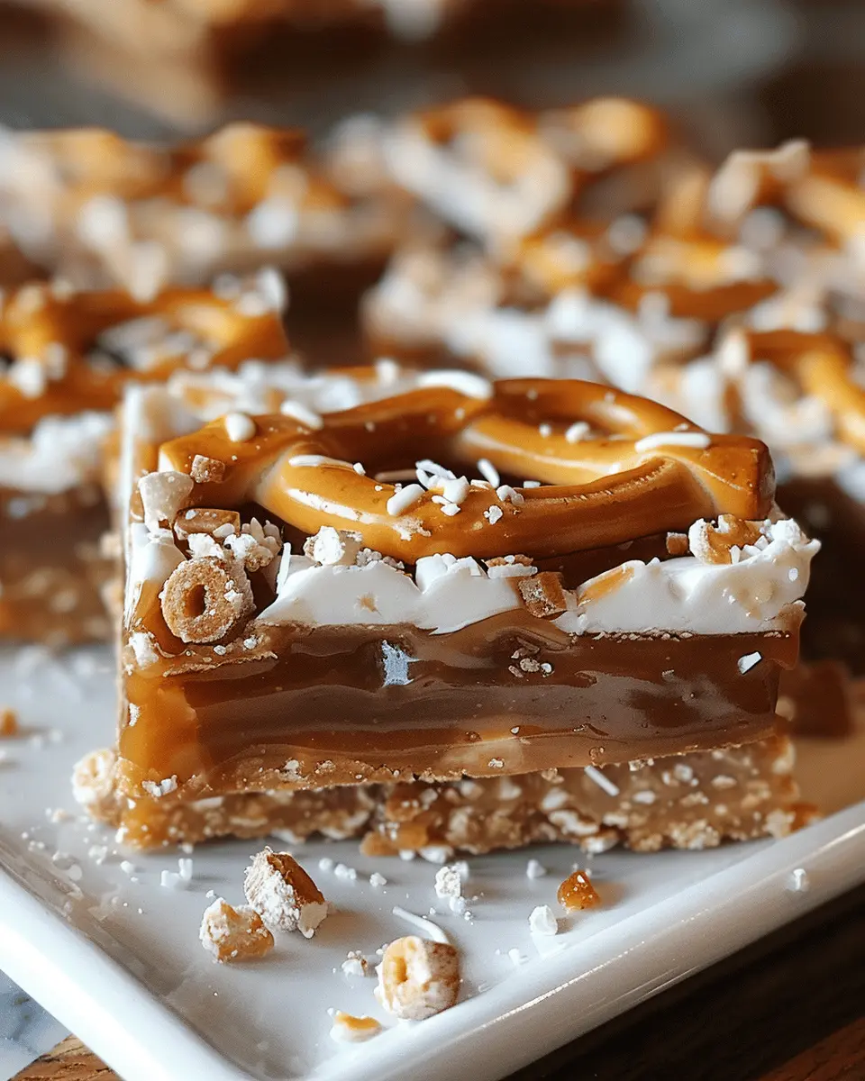 Salted Caramel Pretzel Bars: The Indulgent Treat You’ll Love