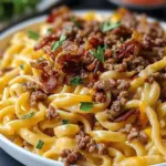 Bacon Cheeseburger Pasta