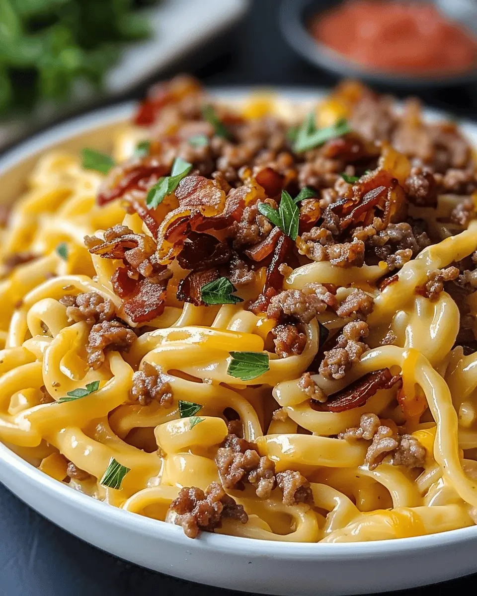 Bacon Cheeseburger Pasta: Indulgent Comfort Food in 30 Minutes