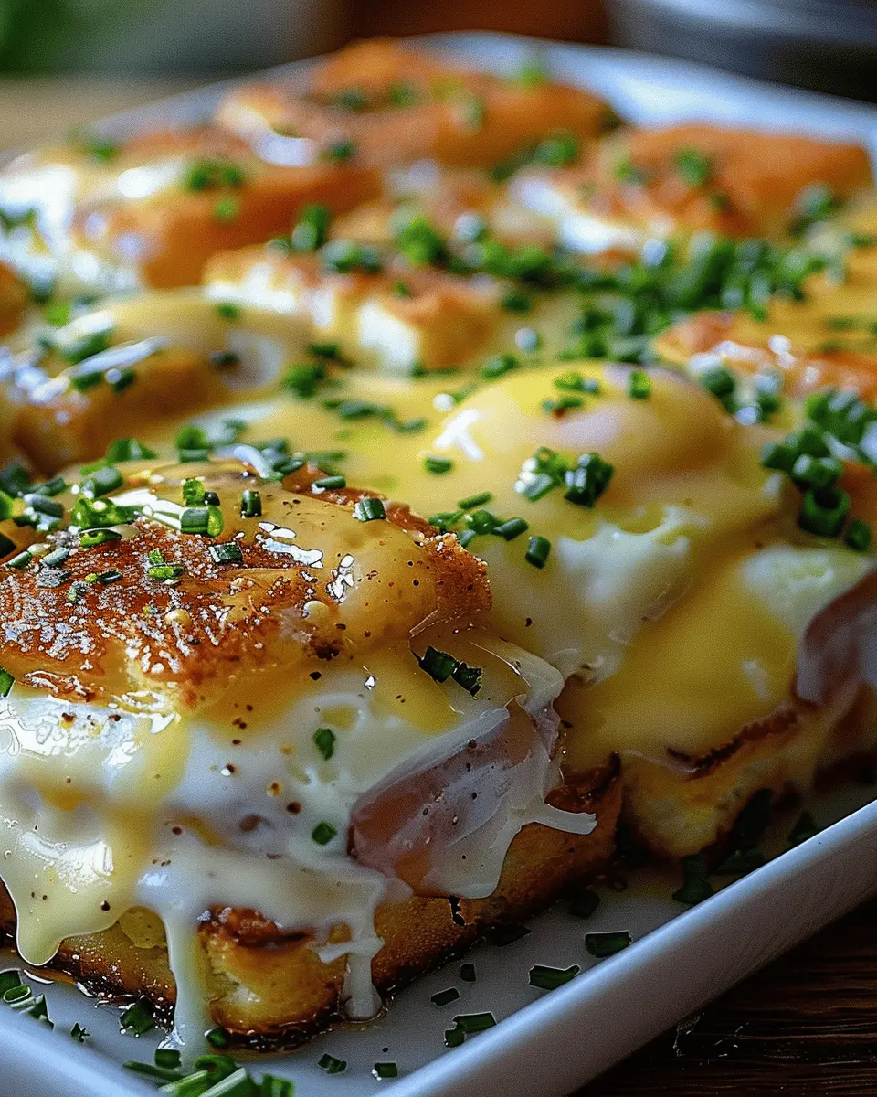 Eggs Benedict Casserole: The Easy Turkey Bacon & Chicken Ham Twist