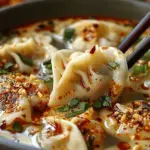 Thai Potsticker Coconut Soup