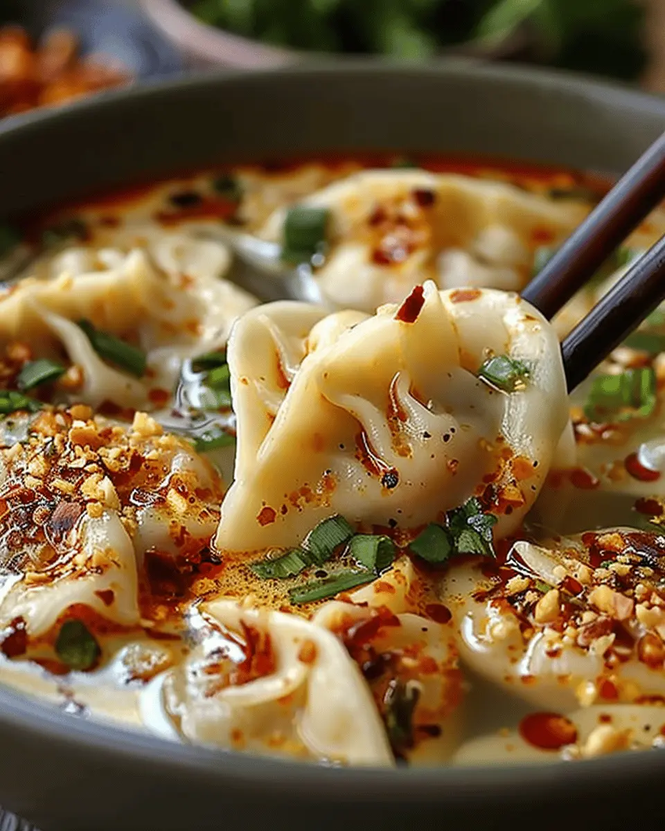 Thai Potsticker Coconut Soup: A Comforting Twist on Tradition