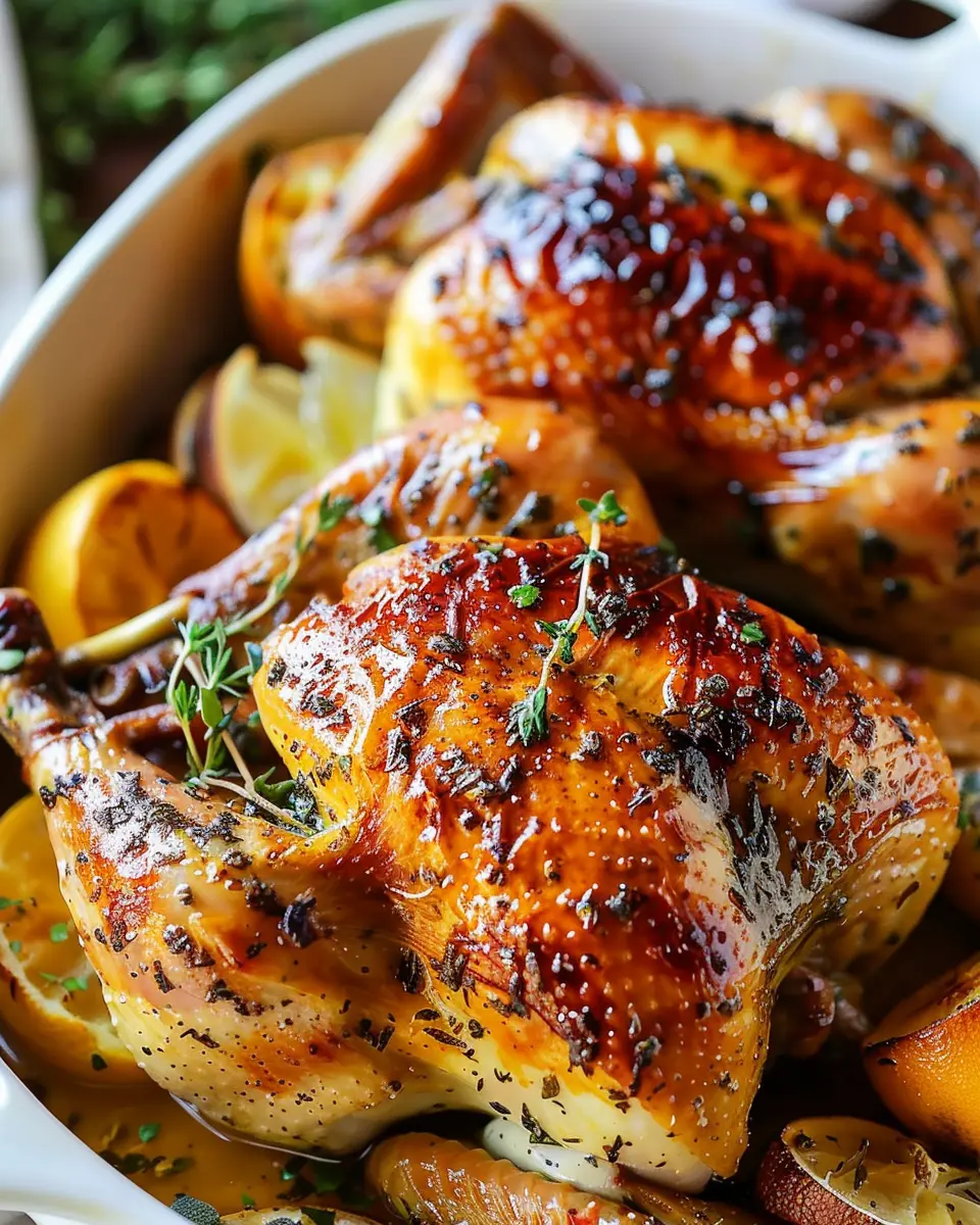 Herb Butter Roasted Cornish Hens: The Juiciest Dinner Delight