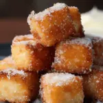 Crispy Angel Cake Churro Bites
