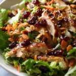 Asian Chicken Cranberry Salad