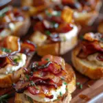 Million Dollar Bacon Crostini