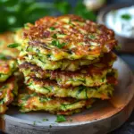 Healthy Zucchini Fritters Side Dish Recipe