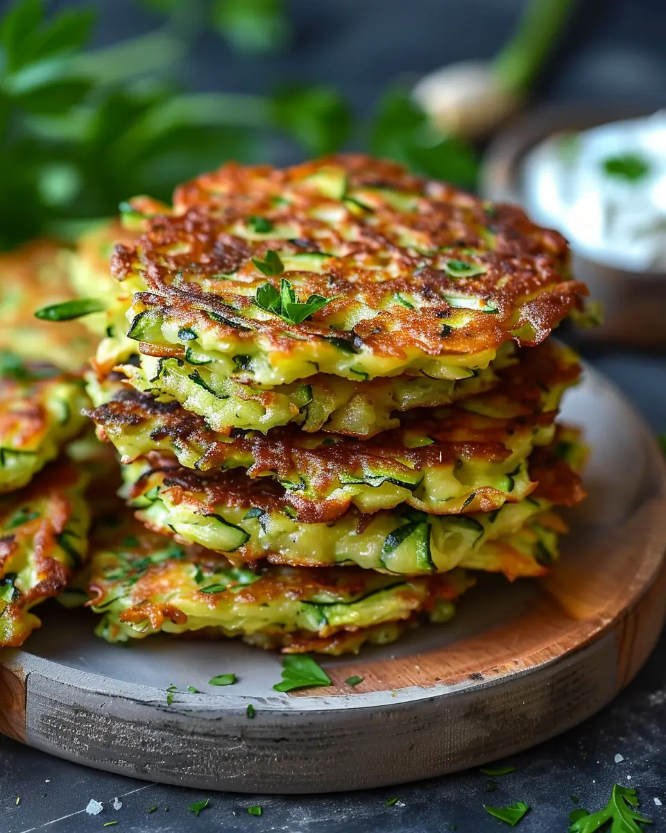 Healthy Zucchini Fritters: The Best Guilt-Free Side Dish Recipe
