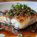 Ginger Soy Glazed Cod
