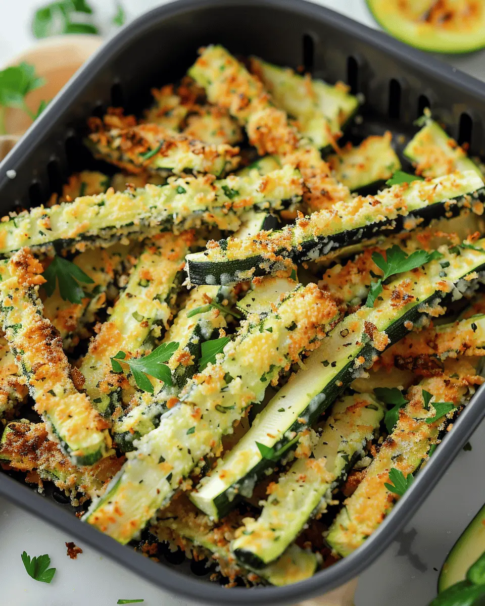 Air Fryer Zucchini Fries: Easy, Crispy, and Guilt-Free Snack