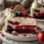 Christmas Red Velvet Cheesecake