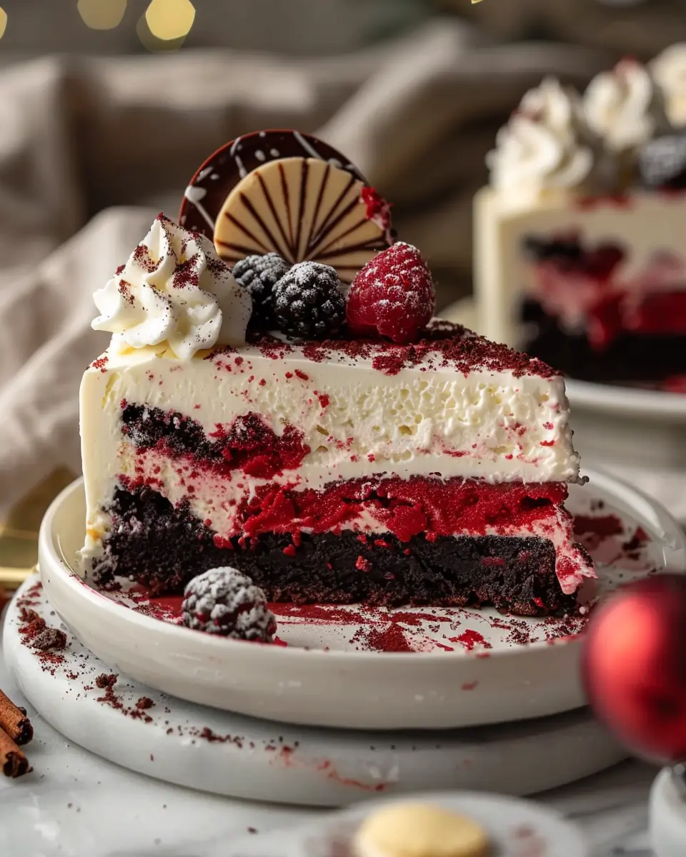 Christmas Red Velvet Cheesecake: The Indulgent Holiday Delight