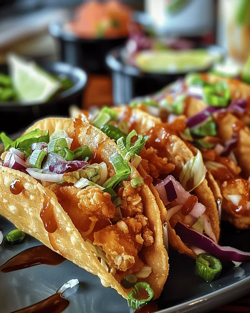 Applebee’s Chicken Wonton Tacos: Easy & Flavorful at Home