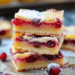 Cranberry Lemon Bars