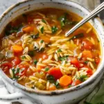 Vegetable Orzo Soup