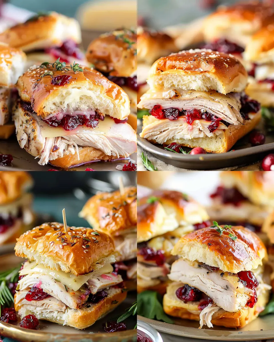 Havarti Cranberry Turkey Sliders: Juicy Flavor for Easy Gatherings
