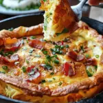 Savory Cheddar & Bacon Dutch Baby