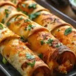 Oven Baked Chicken Taquitos