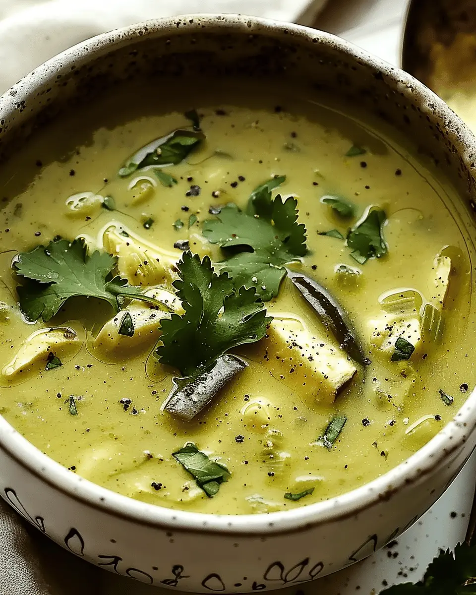 Mouthwatering Roasted Poblano Soup for Ultimate Comfort and Joy